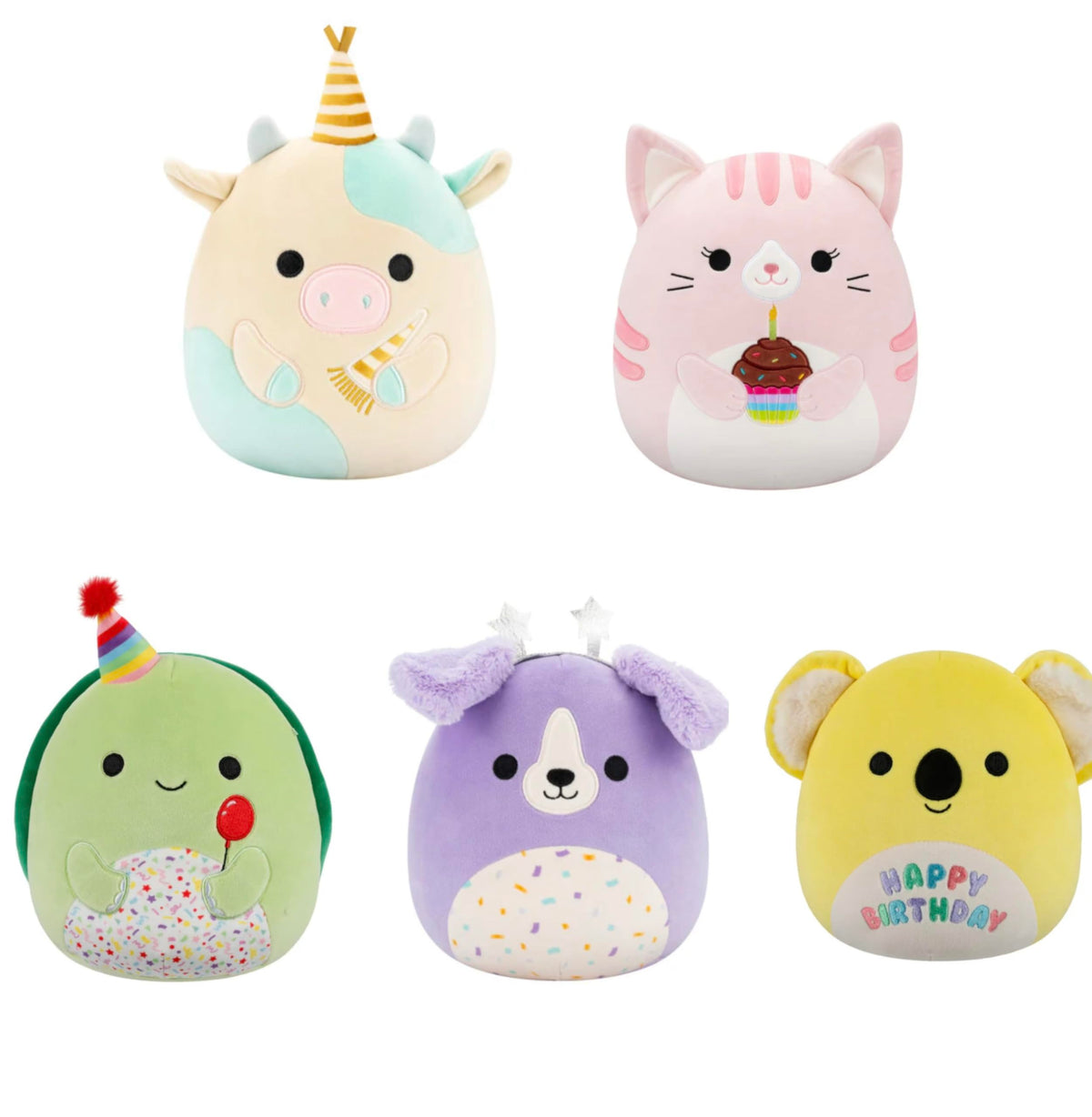 Squishmallows 2025 Original 8-Inch Belana Cow Plush – Collectible Soft Toy