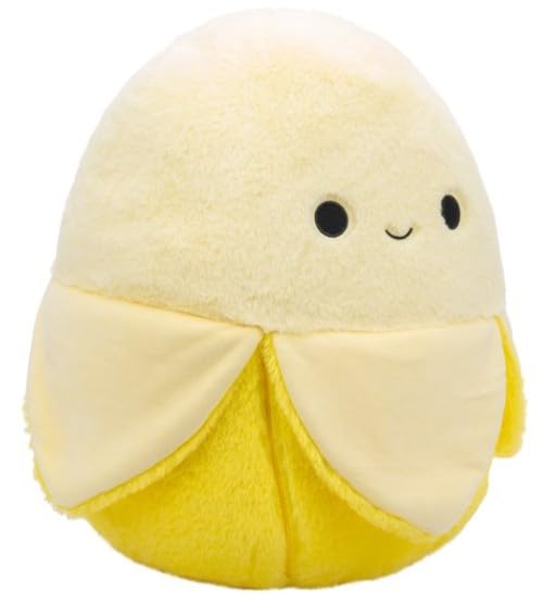 Squishmallows FuzzAMallow Official 16-Inch Junie Yellow Banana Plush Toy