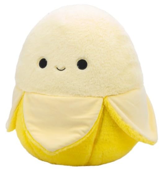Squishmallows FuzzAMallow Official 16-Inch Junie Yellow Banana Plush Toy