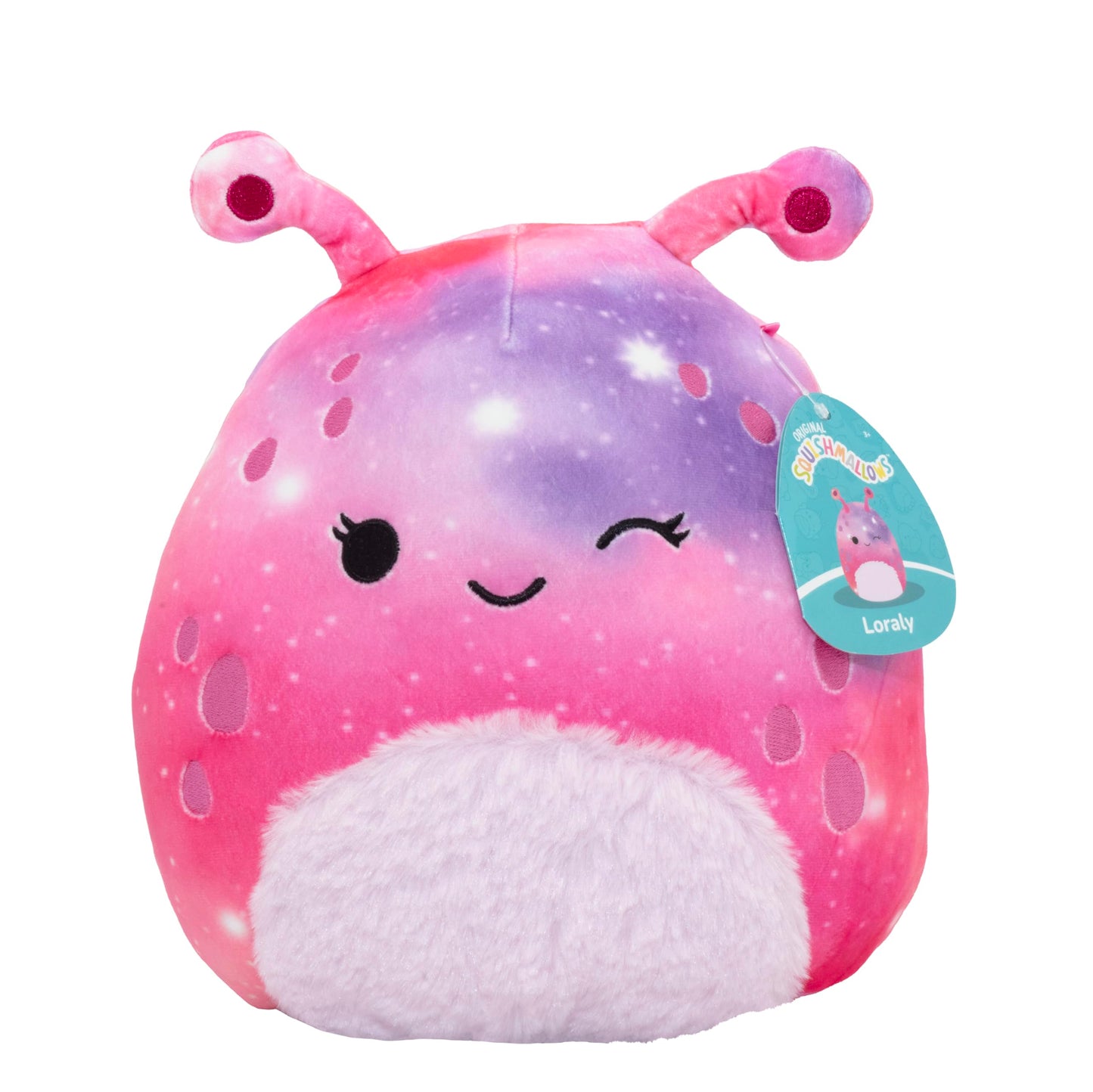 Squishmallows Loraly 10-Inch Valentine Alien Plush – Official Jazwares