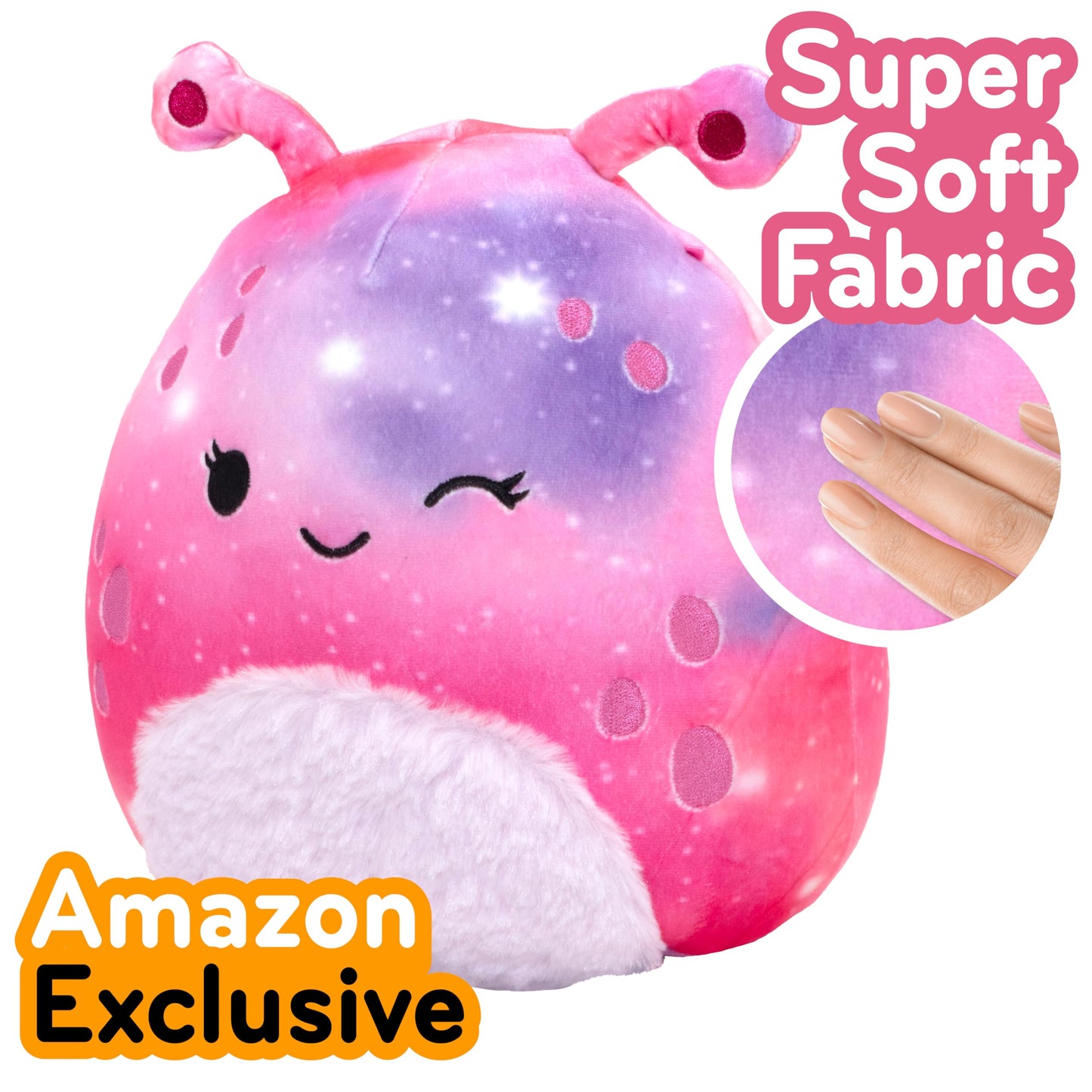 Squishmallows Loraly 10-Inch Valentine Alien Plush – Official Jazwares