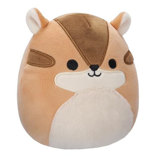 Squishmallows Melzie the Brown Chipmunk – 5in Official Plush (Little) | Jazwares