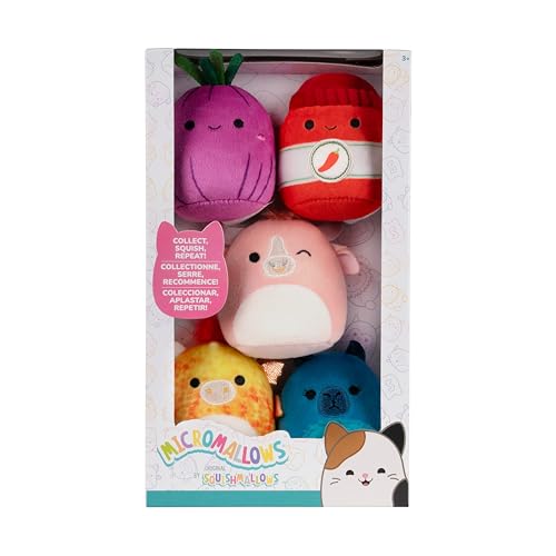 Squishmallows Original Micromallows 5-Pack Plush – Tiny Collectibles
