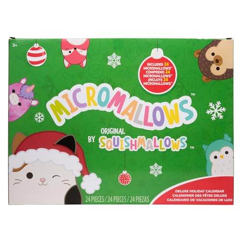 Squishmallows Original 24-Day Micromallows Holiday Advent Calendar