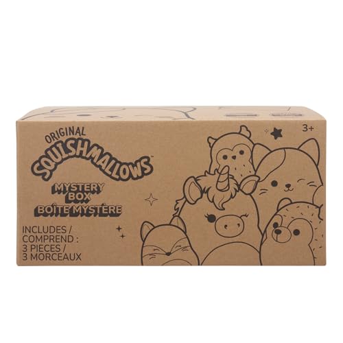 Squishmallows Original Mystery 3-Pack (8-Inch) – Official Jazwares Plush