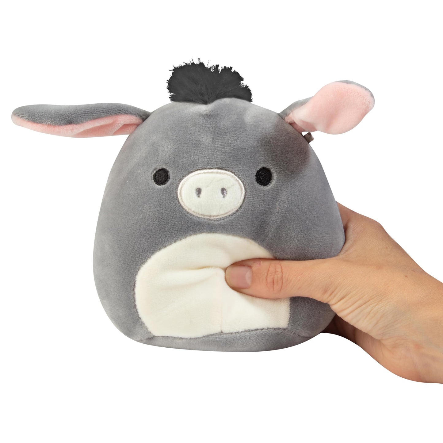 Squishmallows Mystery 5-Inch Farm Mini Plush – Horse, Pig, Donkey or Goat | Official Jazwares