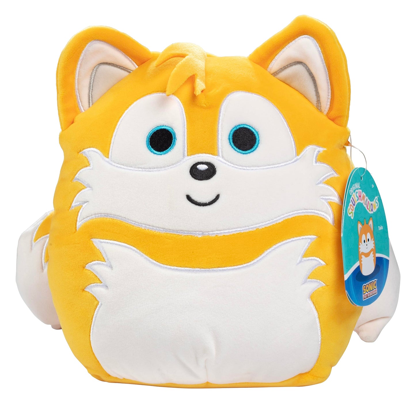 Squishmallows Original 8-Inch Tails Sonic The Hedgehog Official Plush by Jazwares