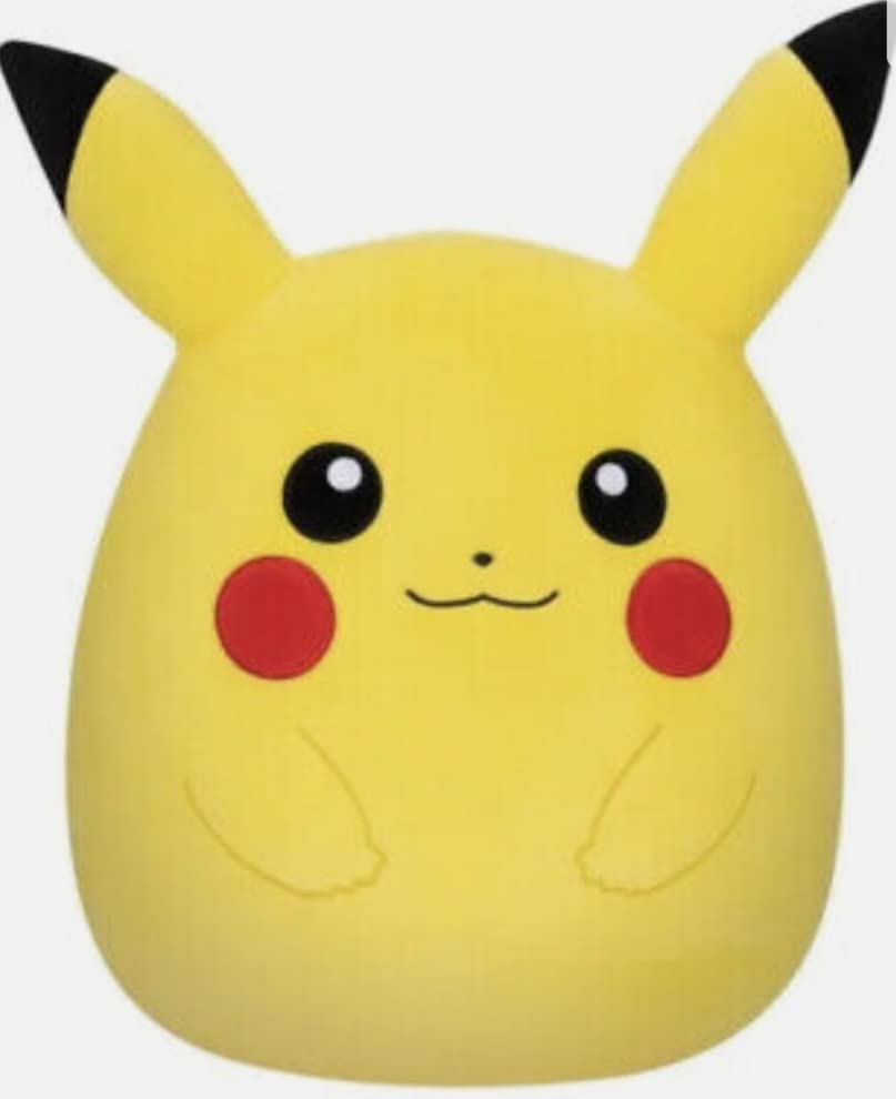Squishmallows by Kellytoy Pikachu 10-Inch Plush Pillow – Ultra-Soft Collectible