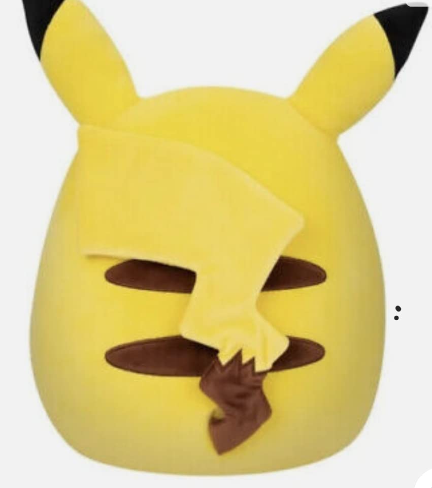 Squishmallows by Kellytoy Pikachu 10-Inch Plush Pillow – Ultra-Soft Collectible