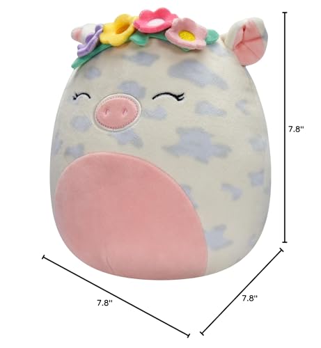 Squishmallows Rosie Spotted Pig 20 cm – Ultra-Soft Official Plush Toy