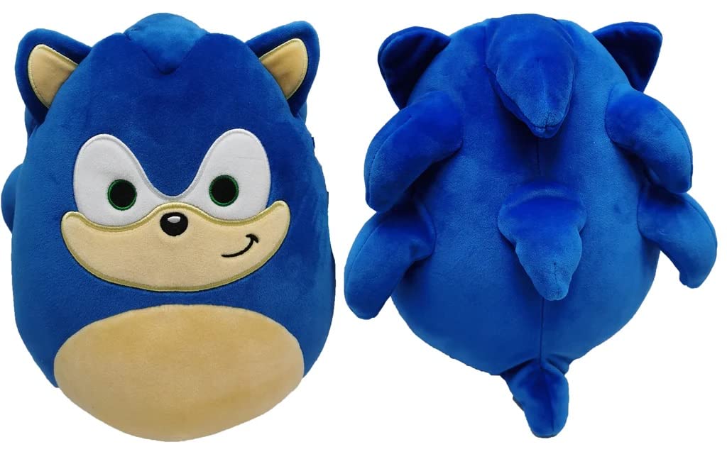 Squishmallows Sega Sonic Plush Toy – 8 Inch Knuckles, Tails & Shadow (SQK2821)
