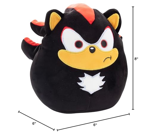 Squishmallows Original 8-Inch Shadow Sonic the Hedgehog Plush | Official Jazwares