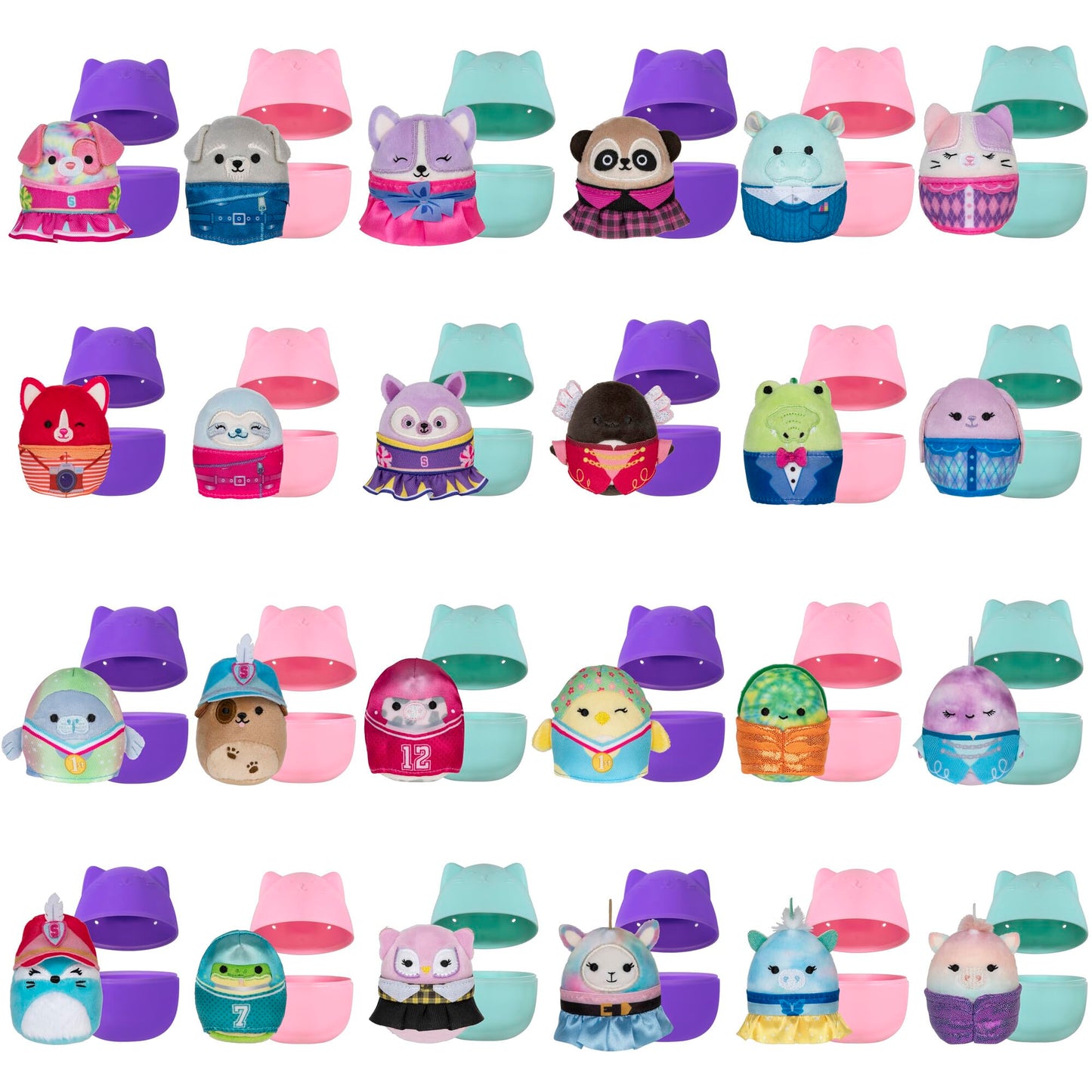 Squishmallows Squishville Series 10 Mini Mystery Plush 3-Pack – Official Jazwares Collectible Plush