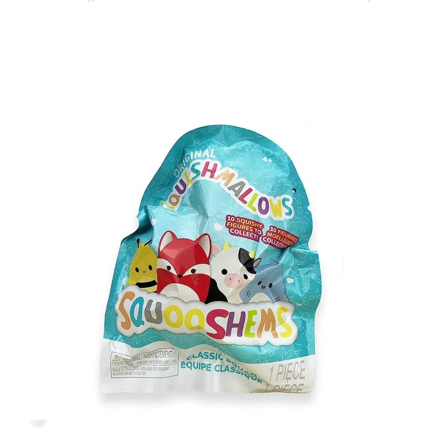 Squishmallows Squooshems Blind Pack 1x Single Pack – Collectible Squishy Plush Toy