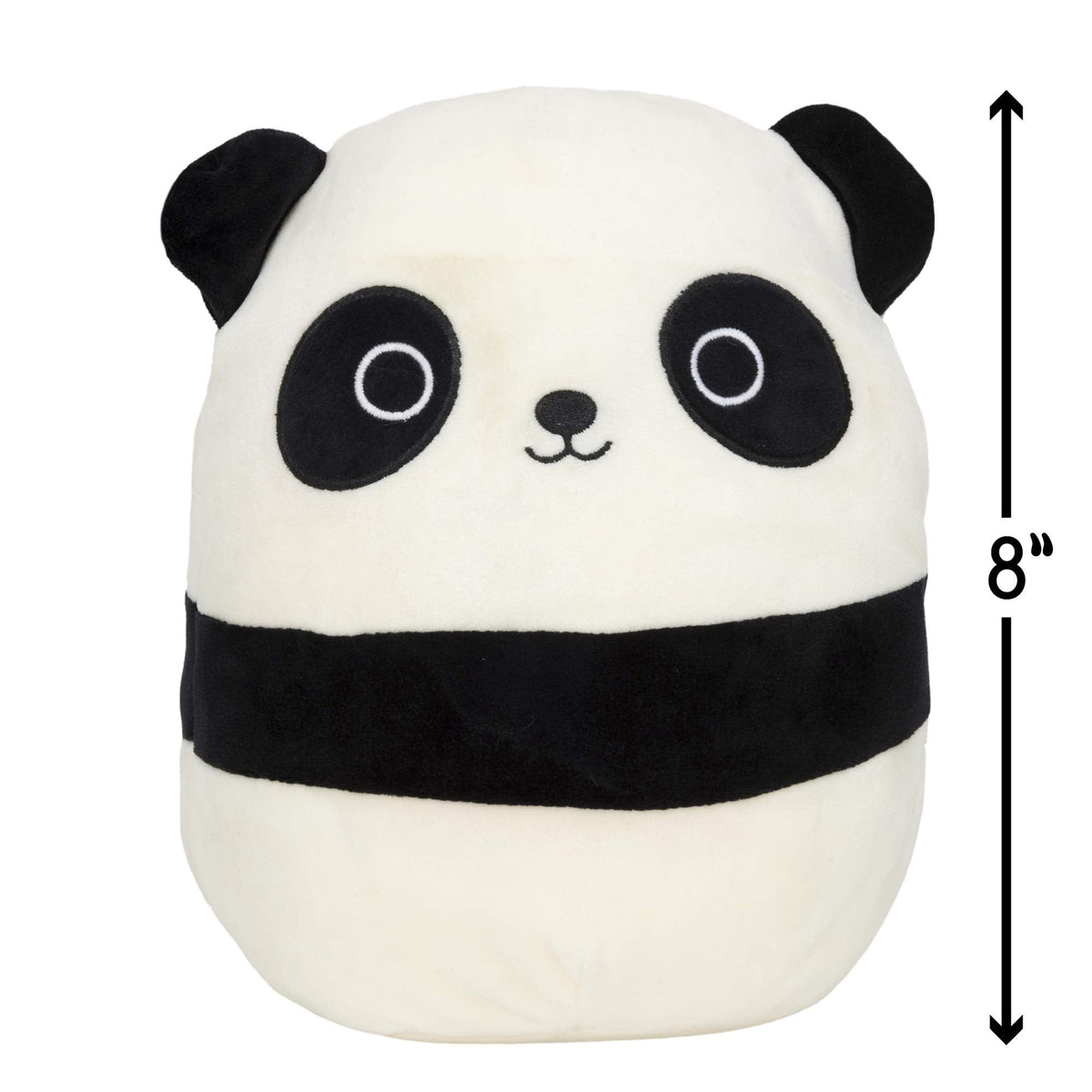 Squishmallows Official 8-inch Stanley the Panda Plush - Ultrasoft Stuffed Animal