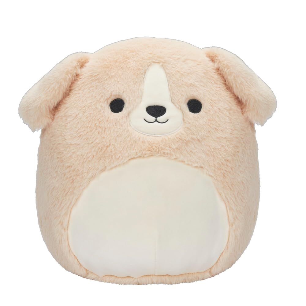 Squishmallows Stevon 12-Inch Golden Retriever Plush – Rare Fuzz-a-Mallows, Ultrasoft