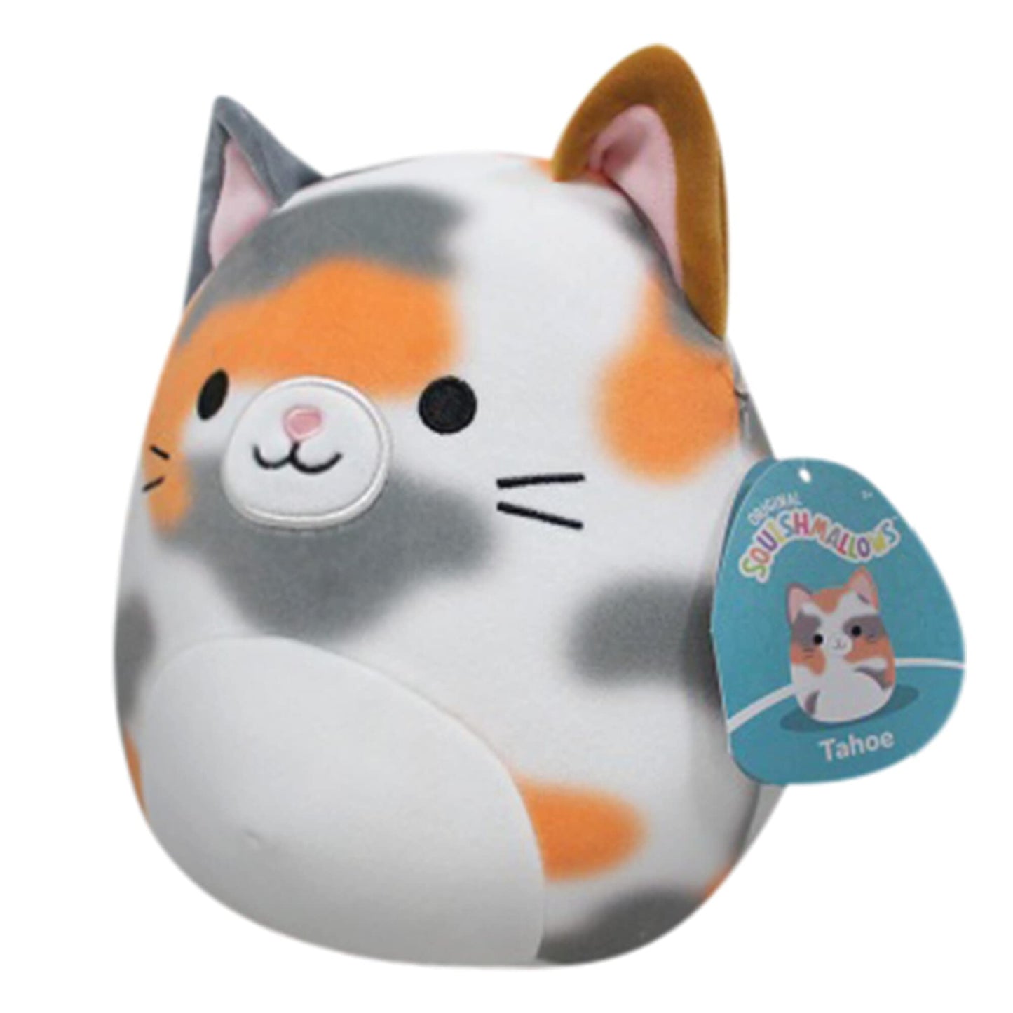 Squishmallows 8-Inch Tahoe Tortoiseshell Cat Plush | Ultrasoft Official Kelly Toy