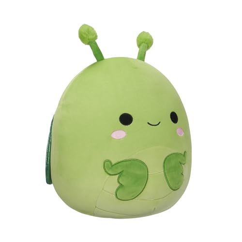 Squishmallows Original 12-Inch Trenton Green Praying Mantis Plush with Sparkle Wings - Official Jazwares
