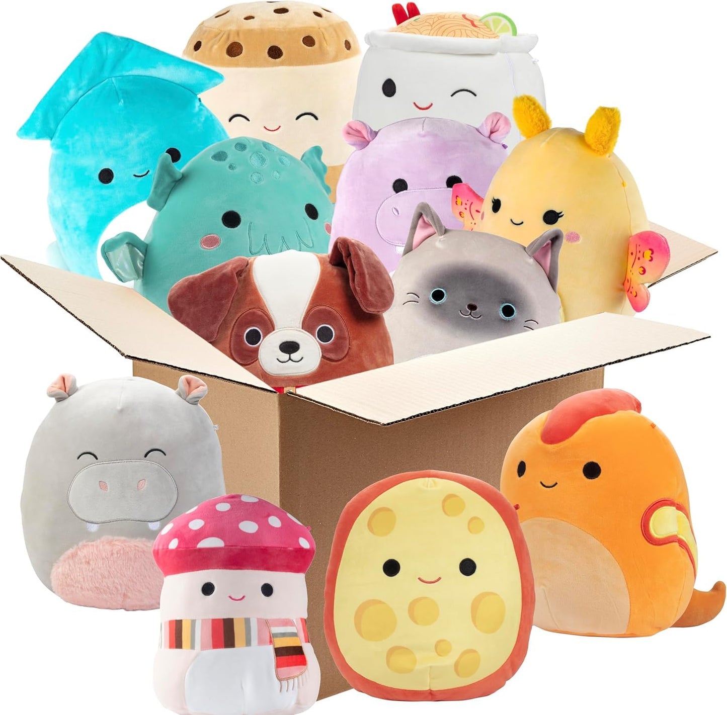 Squishmallows Mystery 10-Inch 2-Squish Value Pack | Official Jazwares Plush – Two 10-Inch Soft Toys