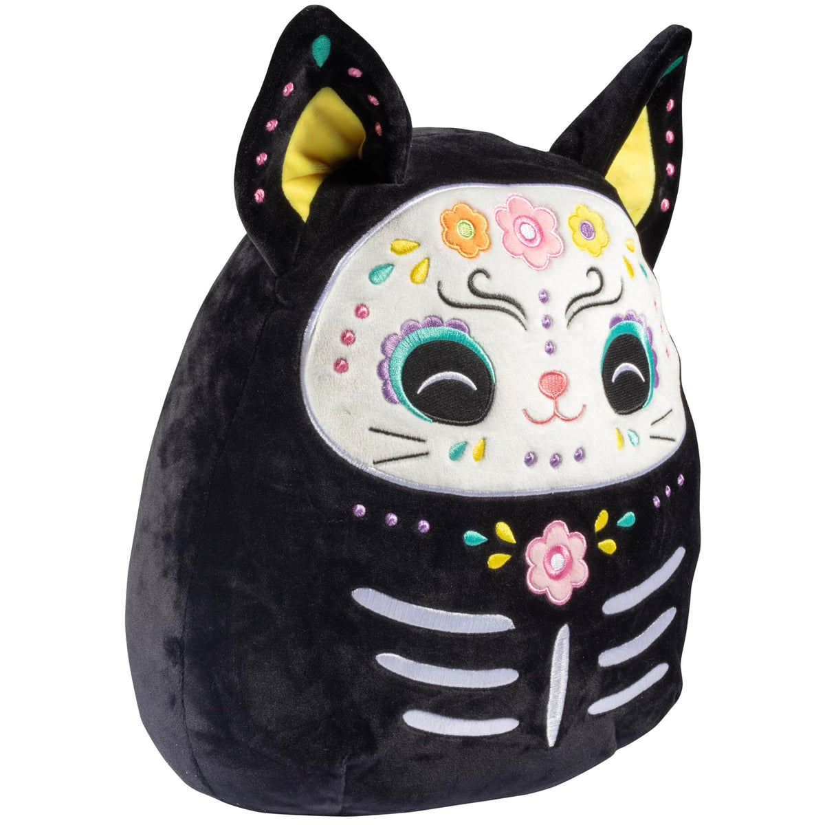 Squishmallows Zelina 12-Inch Day of the Dead Cat Plush – Limited Edition 2026 Sugar Skull Design