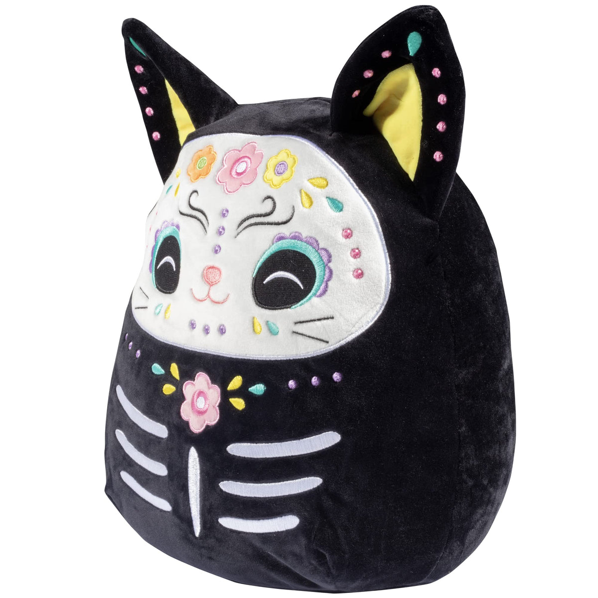 Squishmallows Zelina 12-Inch Day of the Dead Cat Plush – Limited Edition 2026 Sugar Skull Design