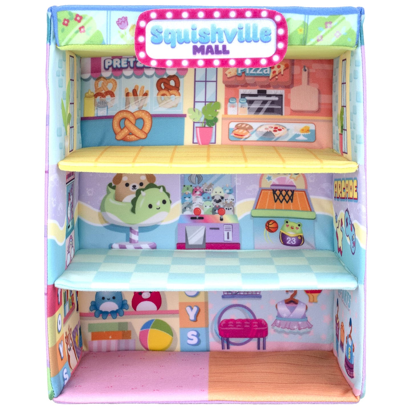 Squishville Mall-Two 2-Inch Mini Plush Characters – Amazon Exclusive Play Set