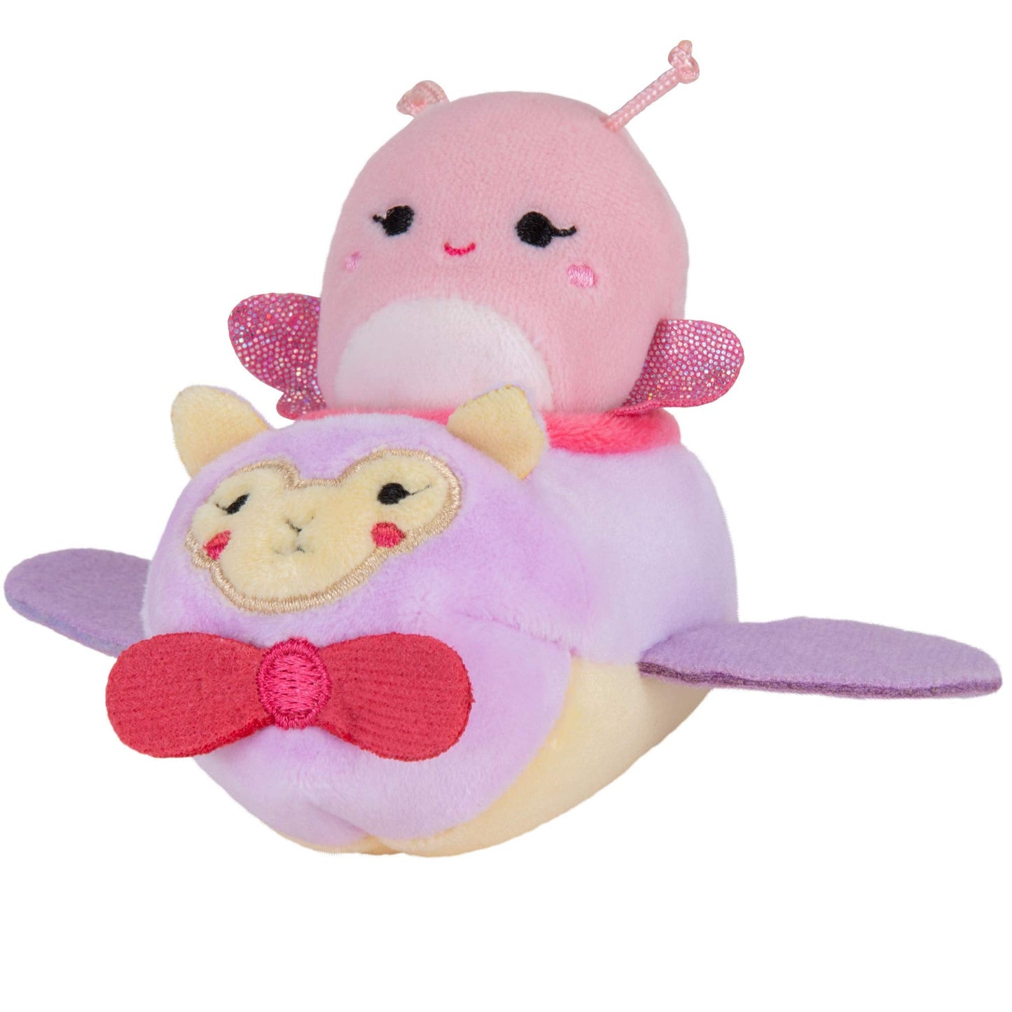 Squishville by Squishmallows Maribel in Plane & Willow in Carriage 2-Inch Mini-Squishmallows
