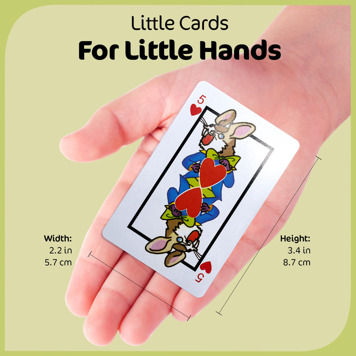 Srenta Kids Card Games Bulk – 12-Pack Go Fish, Hearts & Old Maid for Ages 4–9
