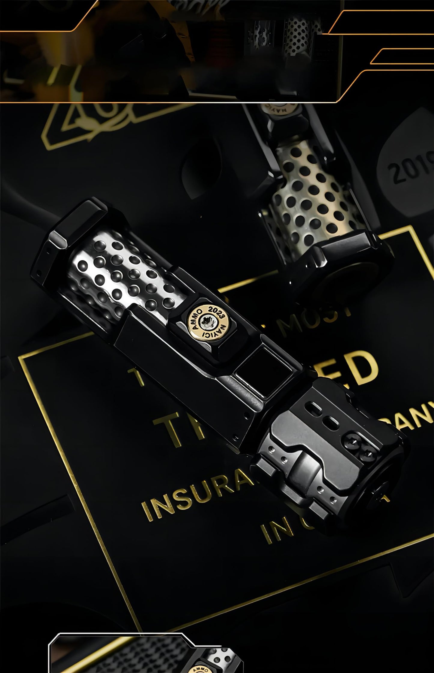 SRTODTG 2-Stage Slide Metal Fidget Slider – Premium EDC Toy