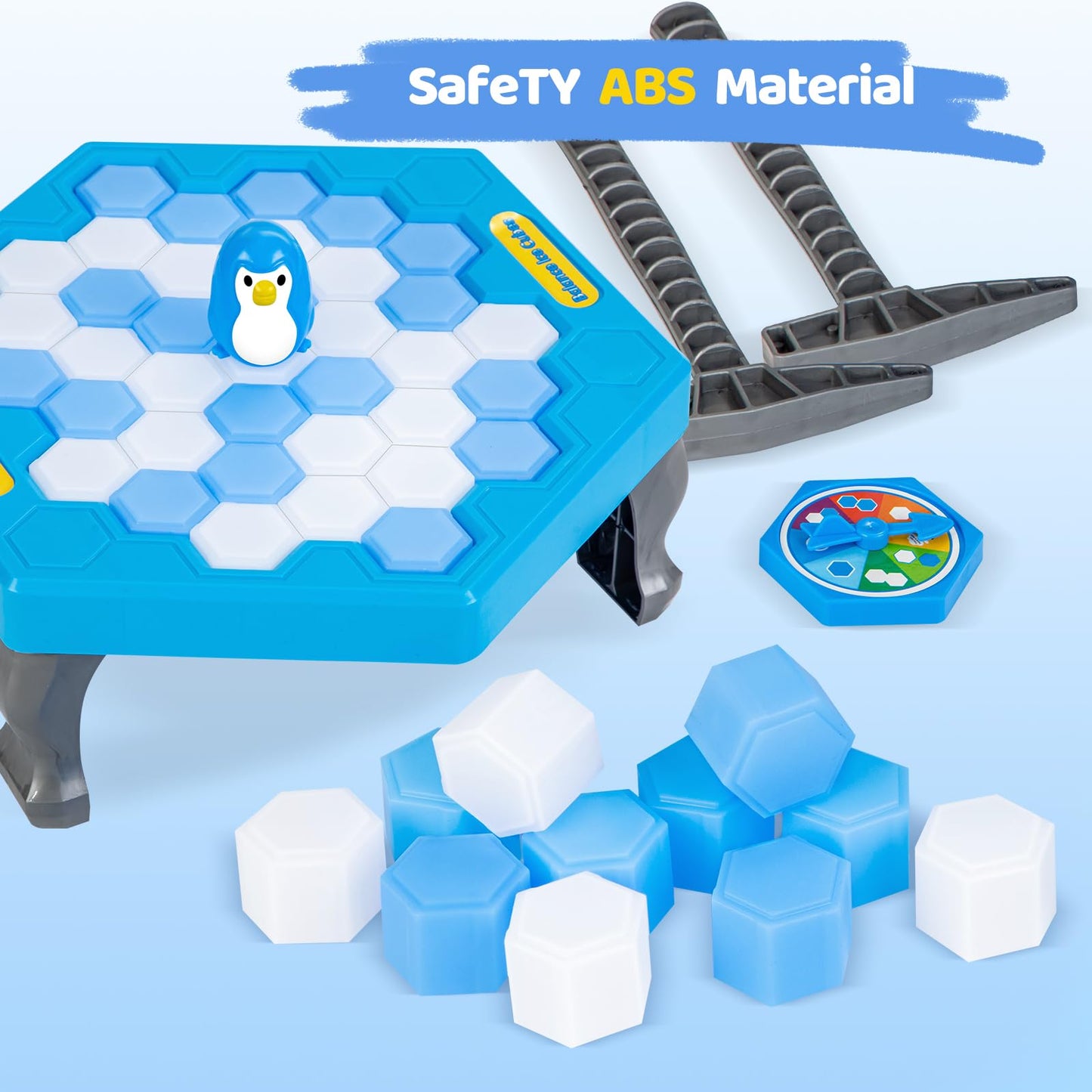 SS Save Penguin on Ice Game – Family Penguin Trap Puzzle for Kids & Parents