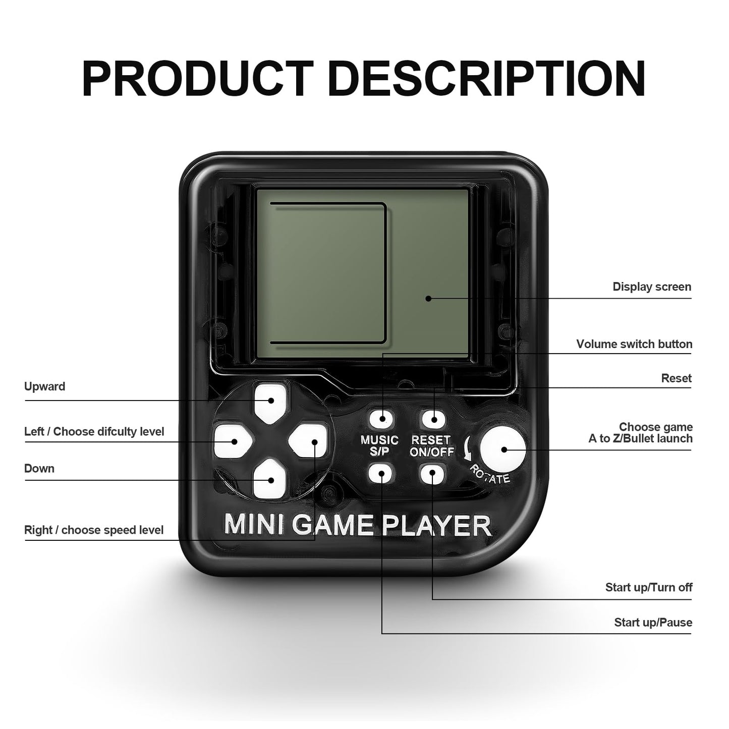 SSRMX 24Pcs Video Game Keychains — Arcade Party Favors for Kids & Birthday Supplies