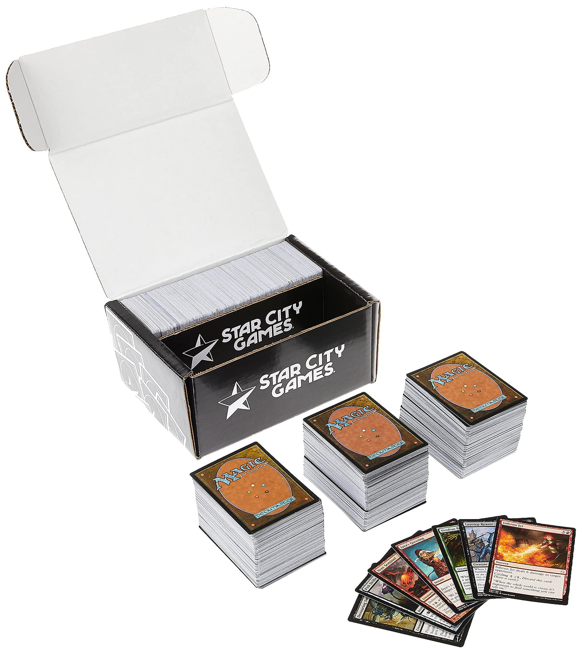 Star City Games 1000+ MTG Cards Gold Collection — 950+ Commons & Uncommons, 25 Rares & 25 Extras