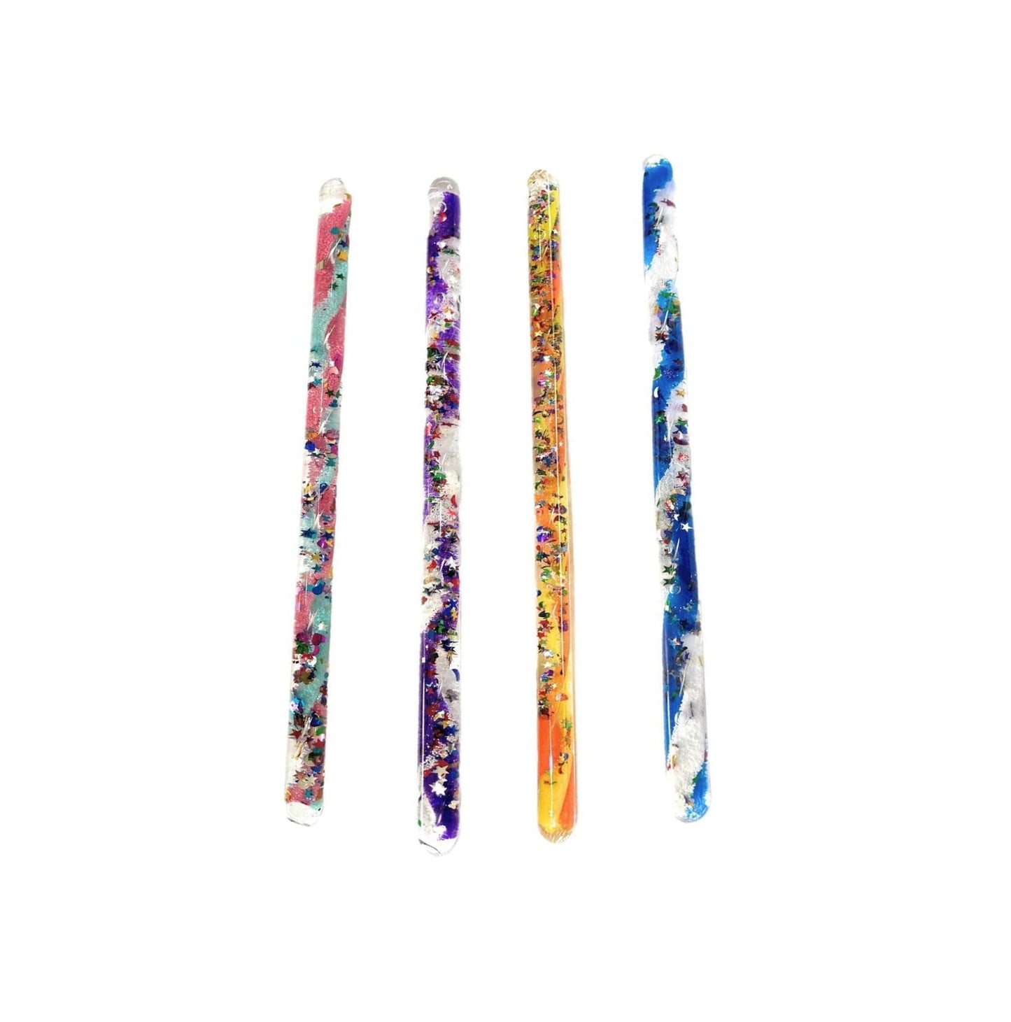 Star Magic Jumbo Spiral Glitter Wand - 12.5inch Glitter Tube for Dress-Up and Pretend Play