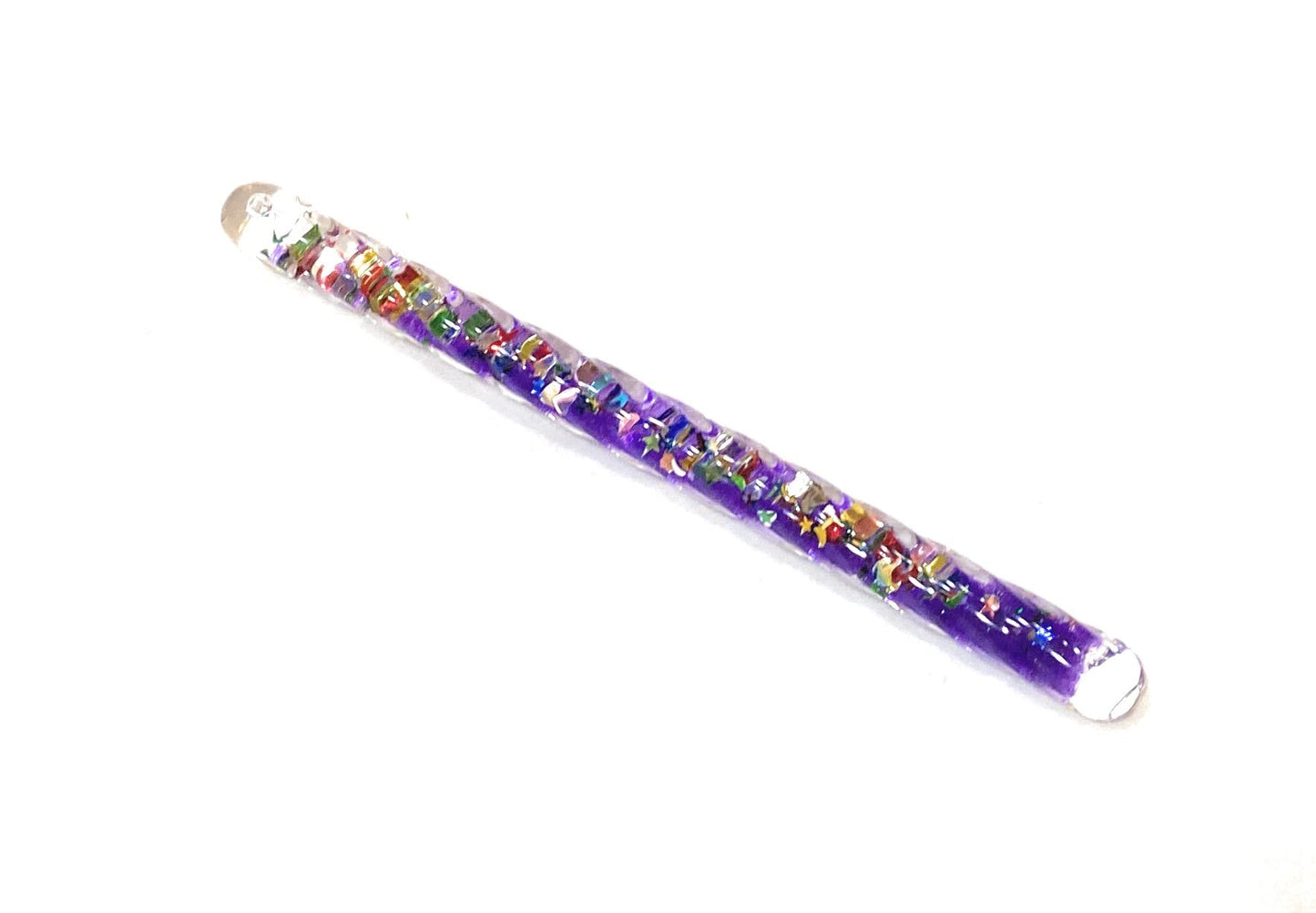 Star Magic Mini Spiral Glitter Wands – 6-Pack Complete Gift Set (6.5 Inches)