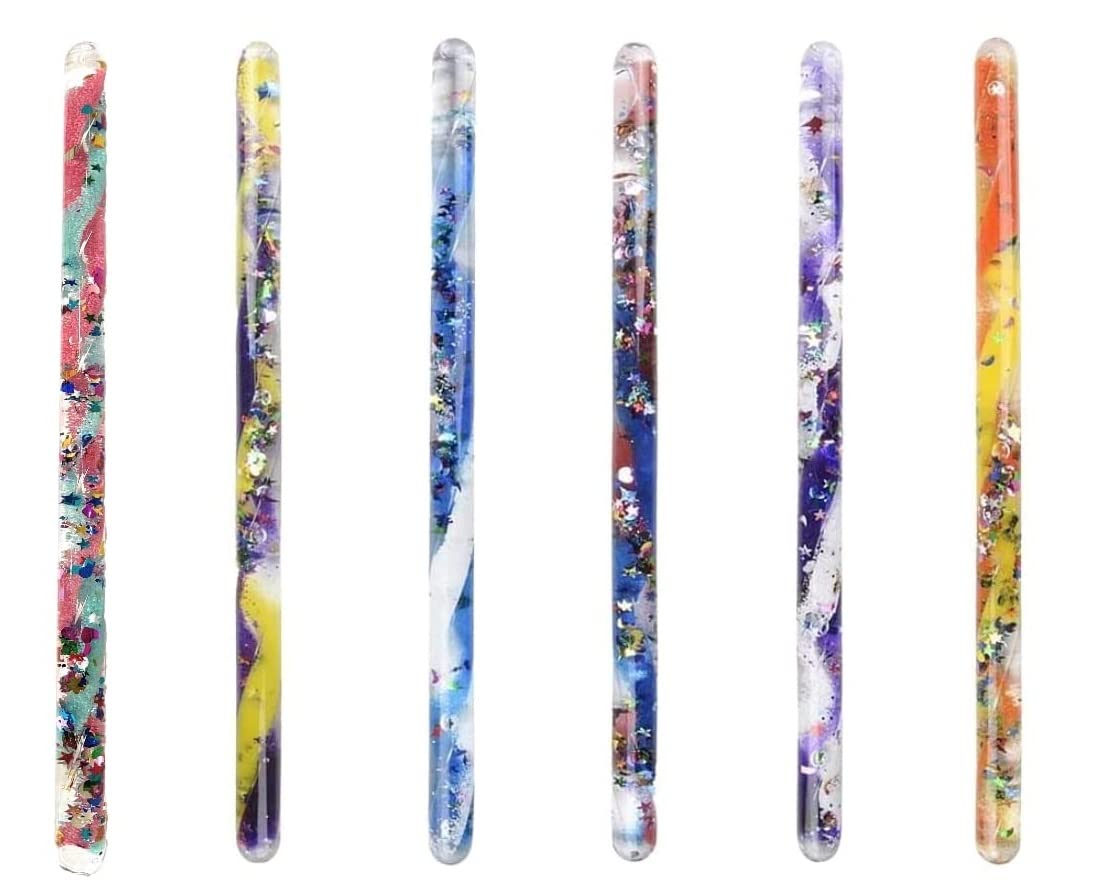 Star Magic Jumbo Spiral Glitter Wand - 12.5inch Glitter Tube for Dress-Up and Pretend Play
