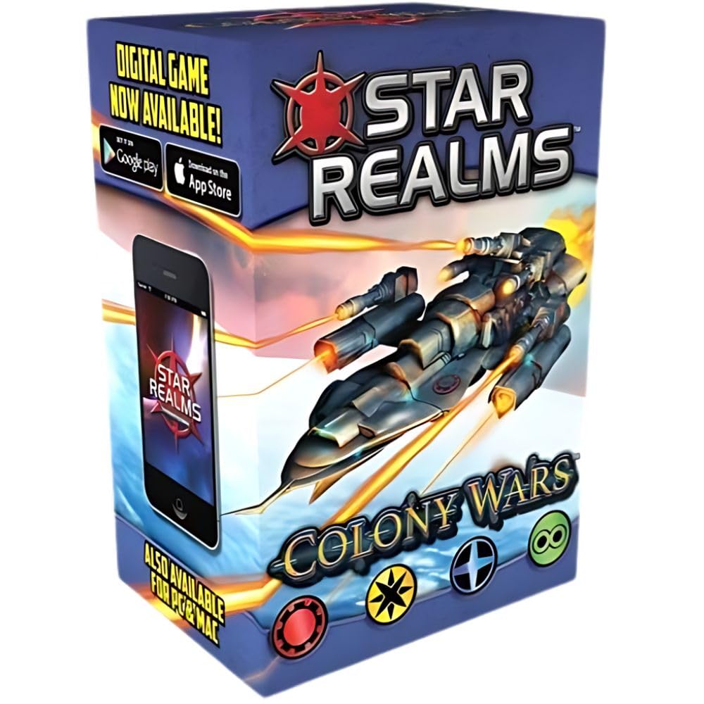 Star Realms Boxed Sets Bundle — Core Game, Colony Wars & Frontiers (3-Item Bundle)