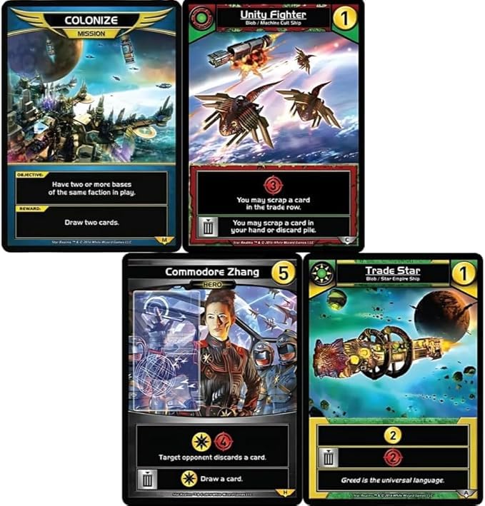Star Realms Bundle: United & Command Decks Complete Set | Wise Wizard Games