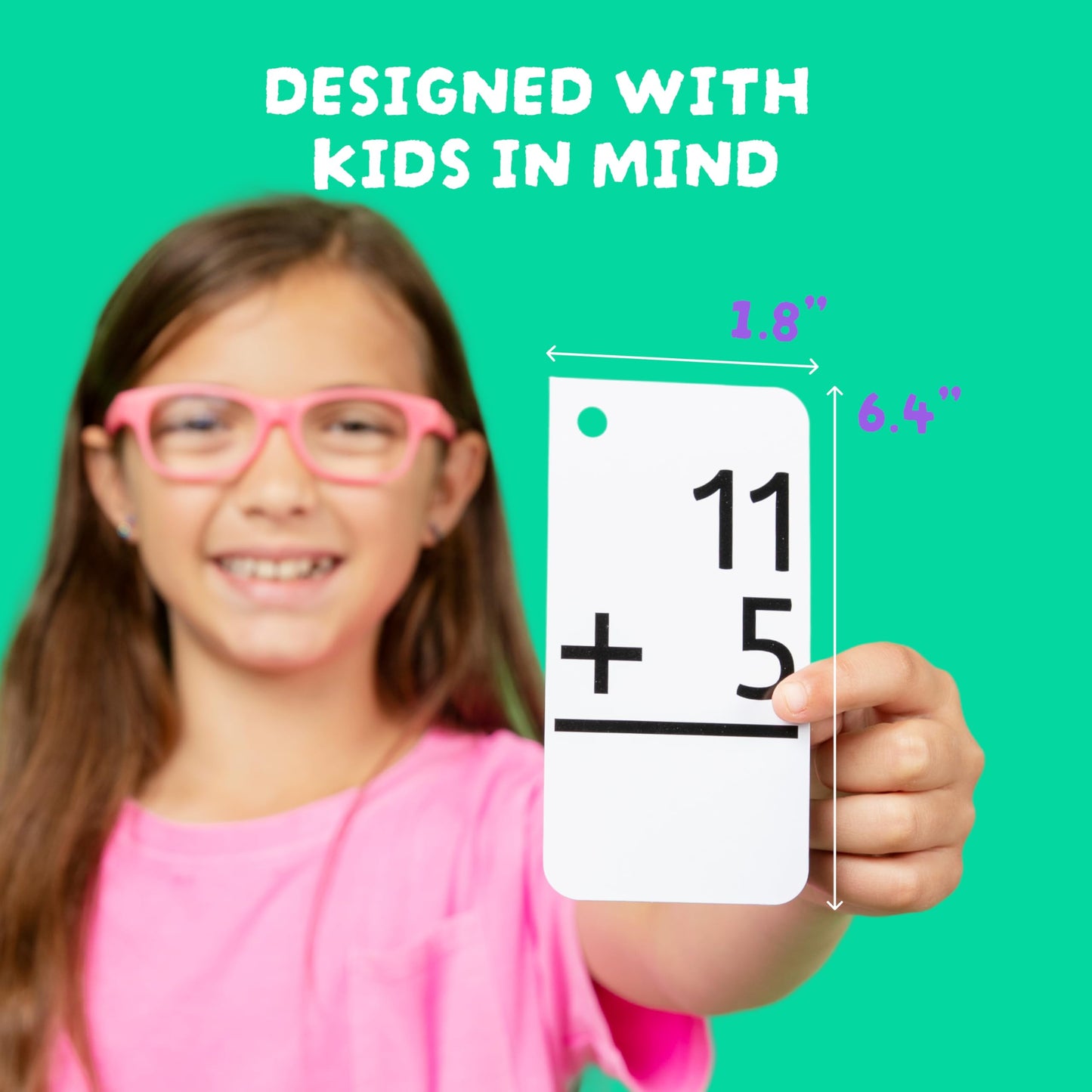 Star Right Education Addition Flash Cards 0-12, 169 Cards with 2 Rings – Addition Flashcards for Kids