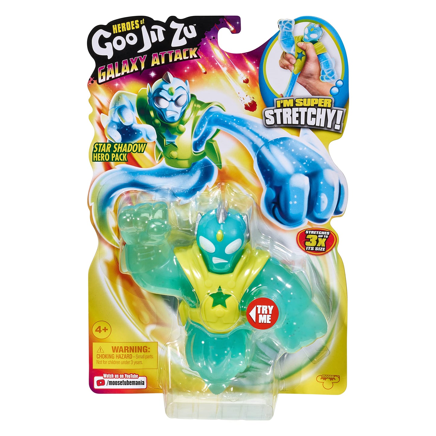 Heroes of Goo Jit Zu Galaxy Attack Star Shadow Action Figure – Multicolor