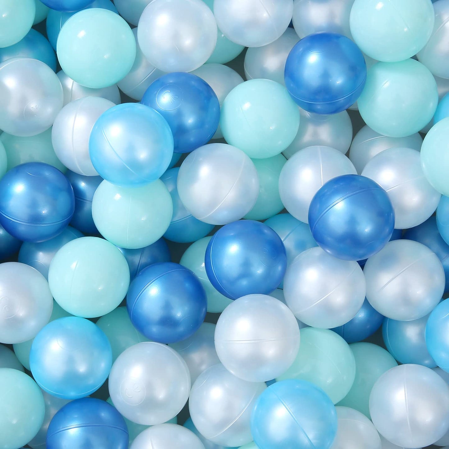 STARBOLO Ball Pit Balls - 200pcs, Pearl Colors, BPA & Phthalate Free, 2.2in