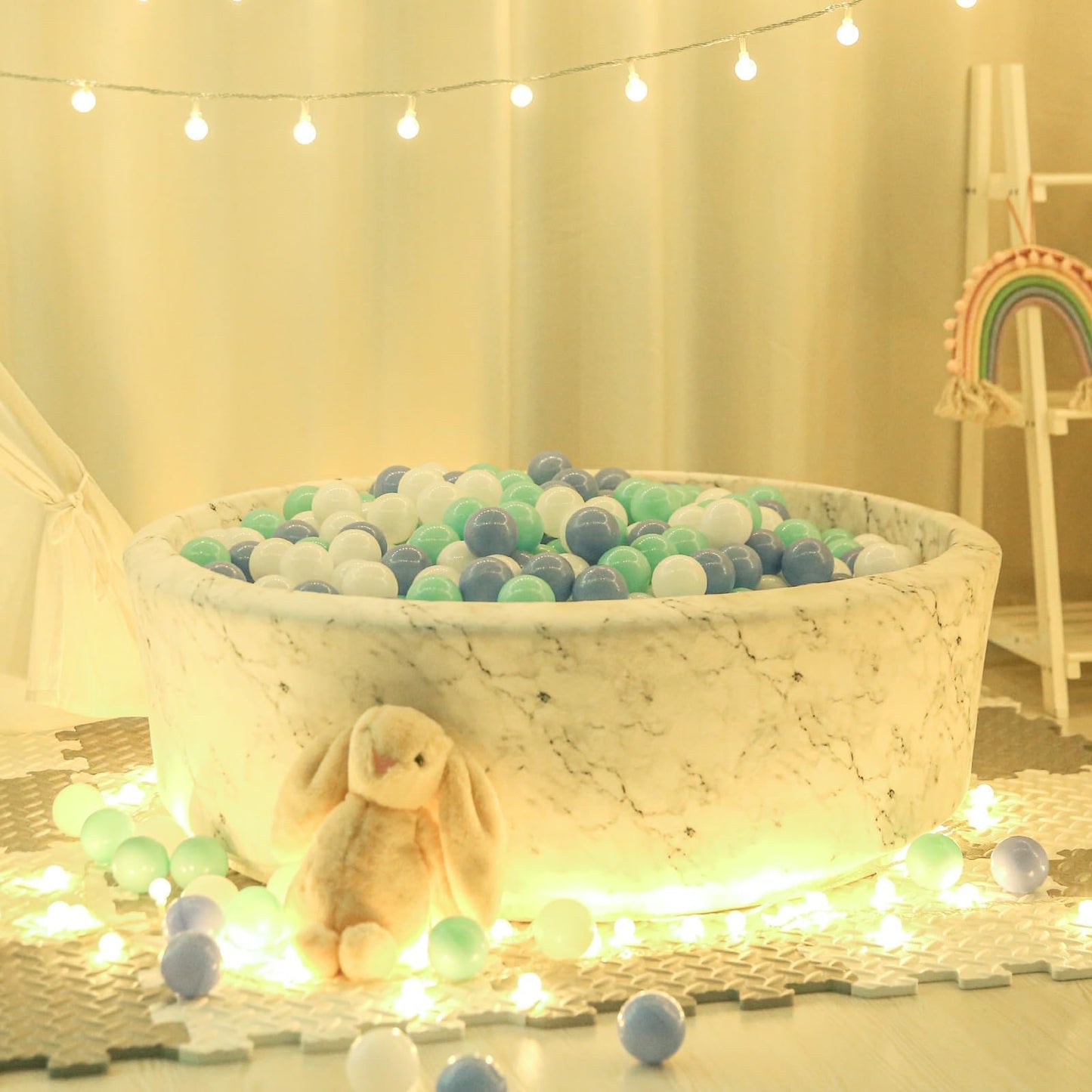 STARBOLO Ball Pit Balls – 100/200/500pcs | Phthalate-Free, BPA-Free, Non-Toxic Play