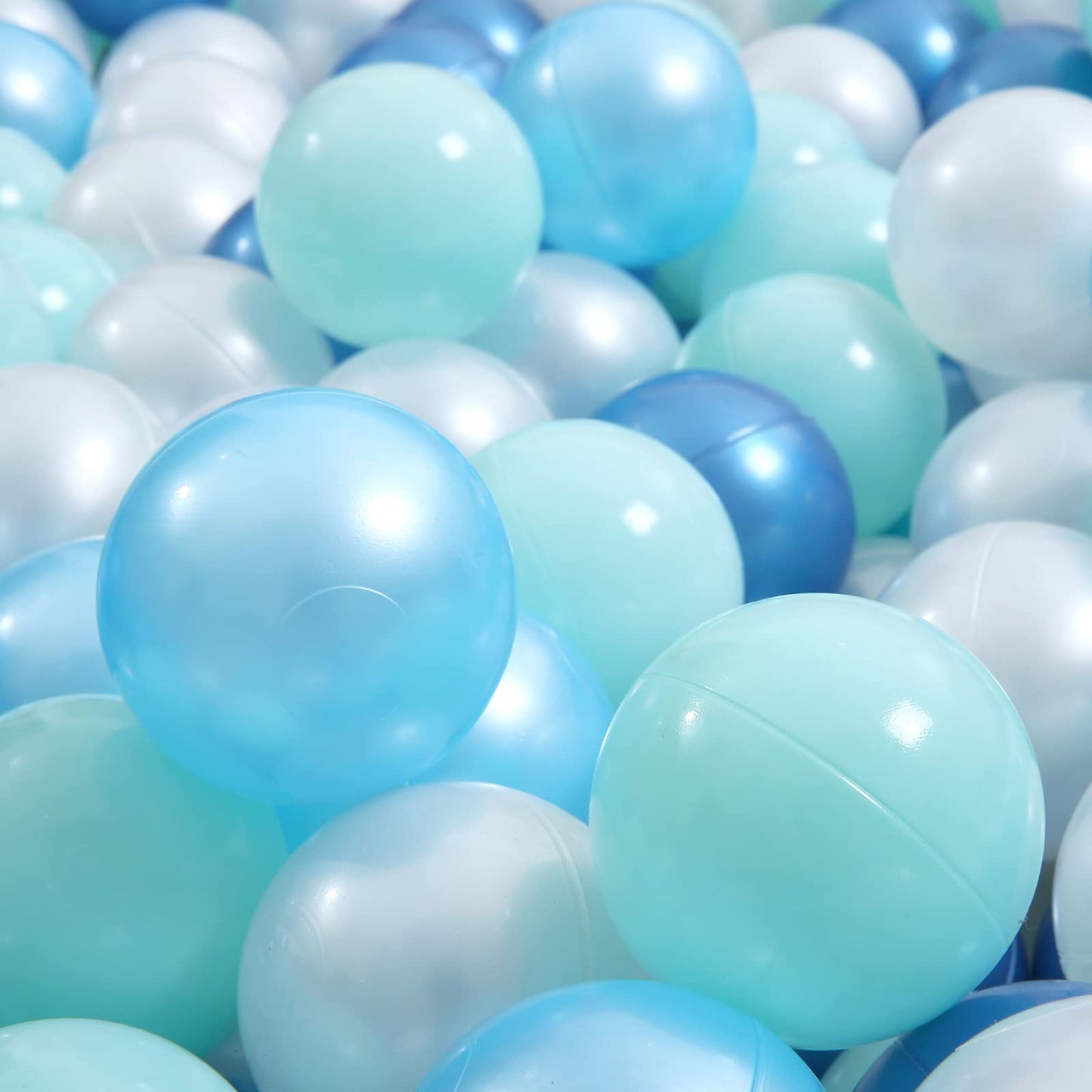 STARBOLO Ball Pit Balls - 200pcs, Pearl Colors, BPA & Phthalate Free, 2.2in