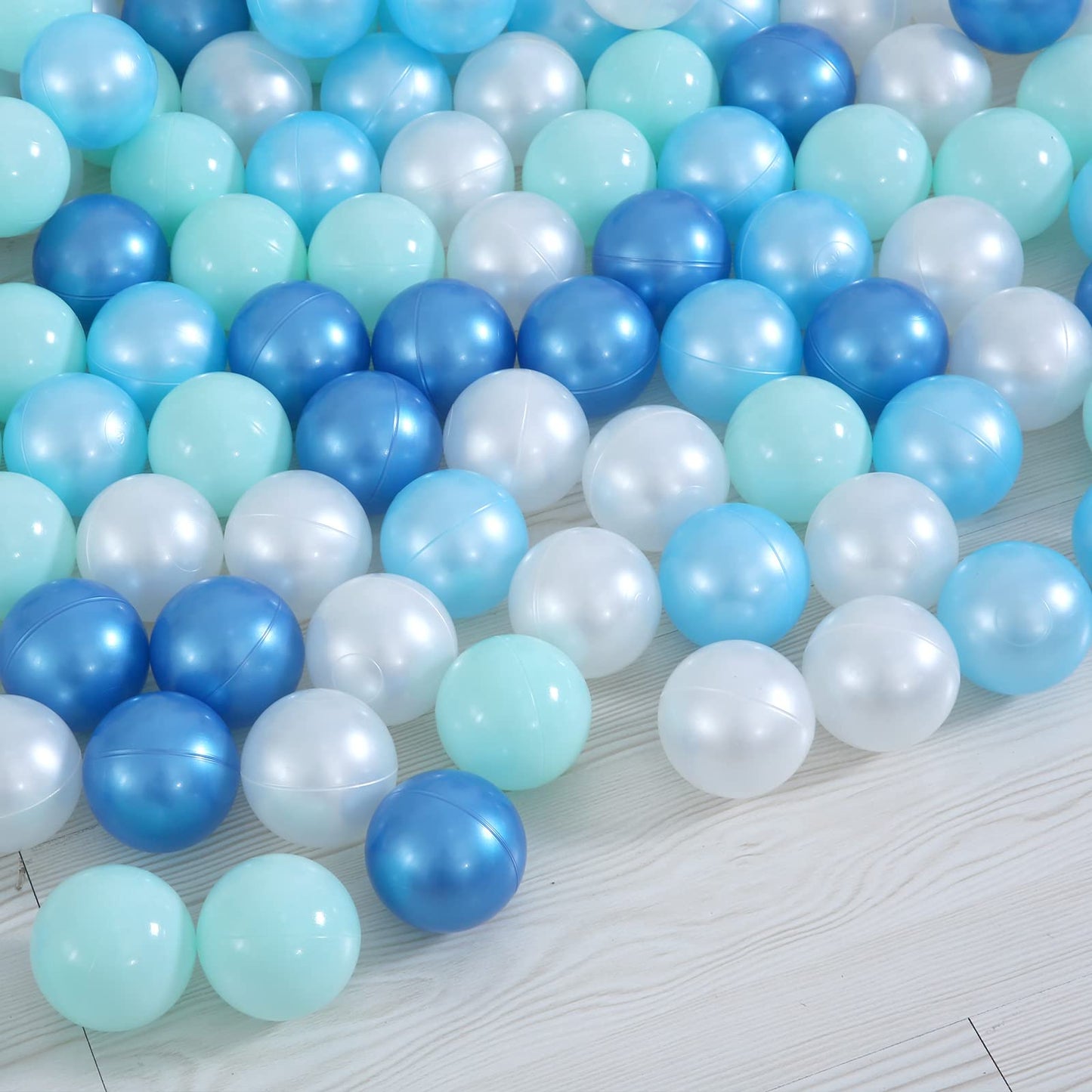 STARBOLO Ball Pit Balls - 200pcs, Pearl Colors, BPA & Phthalate Free, 2.2in