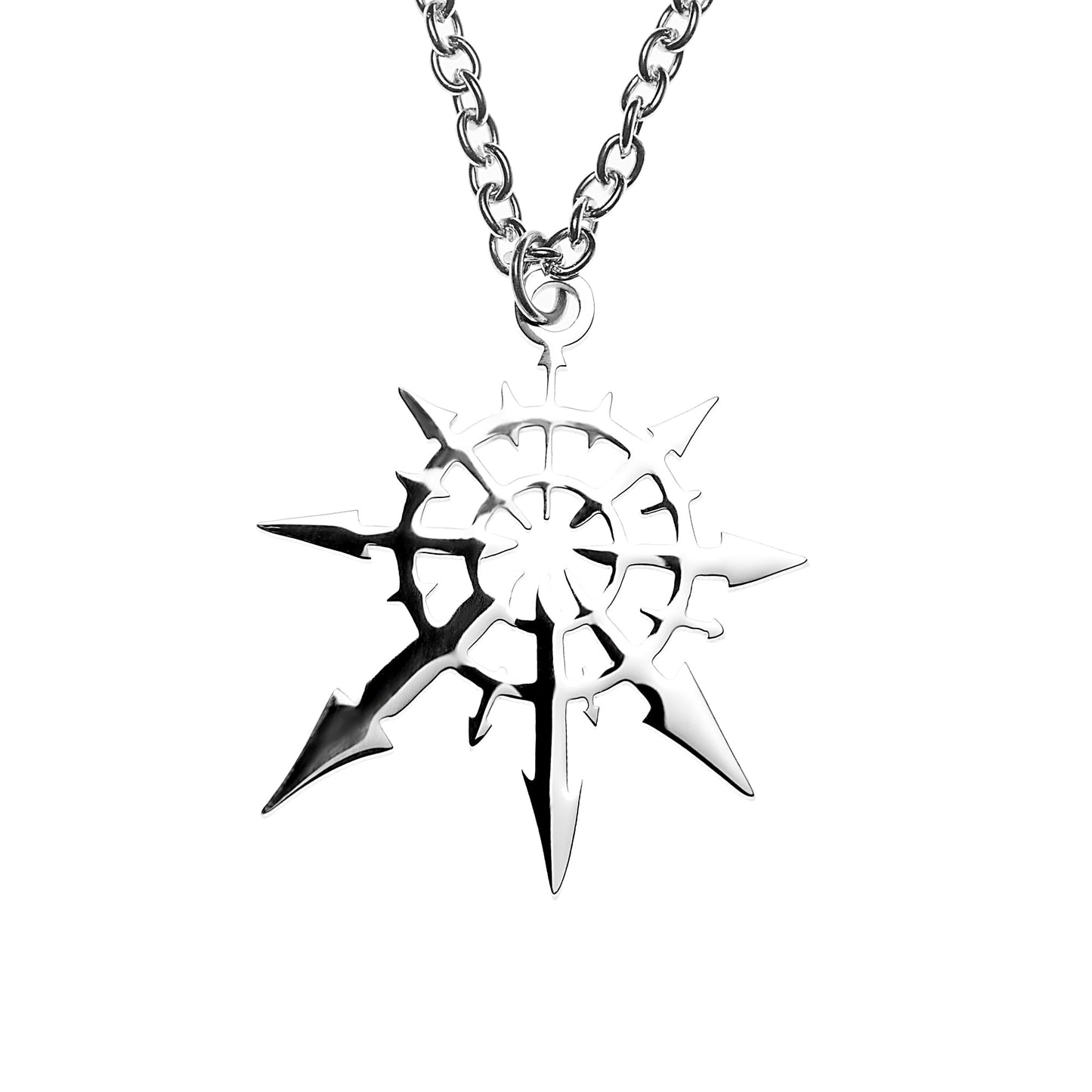 Starforged Faction Chaos Four Gods Undivided Necklace – Warhammer 40K Inspired Jewelry