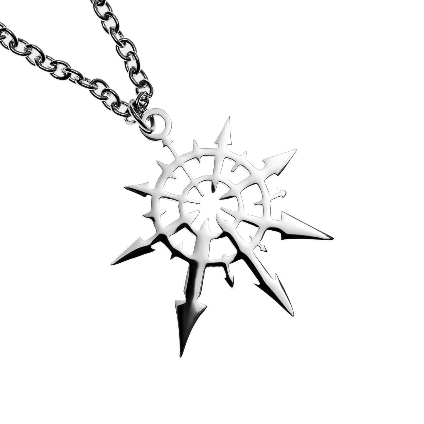 Starforged Faction Chaos Four Gods Undivided Necklace – Warhammer 40K Inspired Jewelry