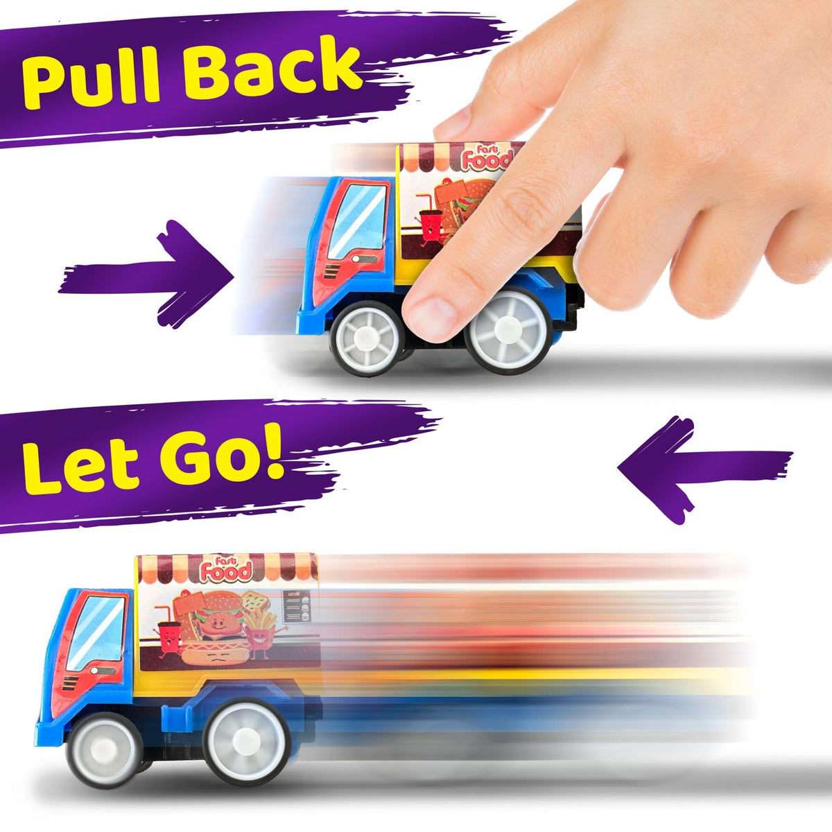 Stargo 16-Pack Colorful Prefilled Easter Eggs with Pull-Back Cars – Bulk Set
