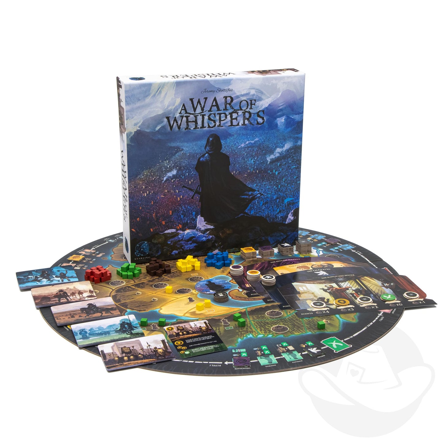 Starling Games: A War of Whispers 2nd Edition — Strategy & Diplomacy Board Game