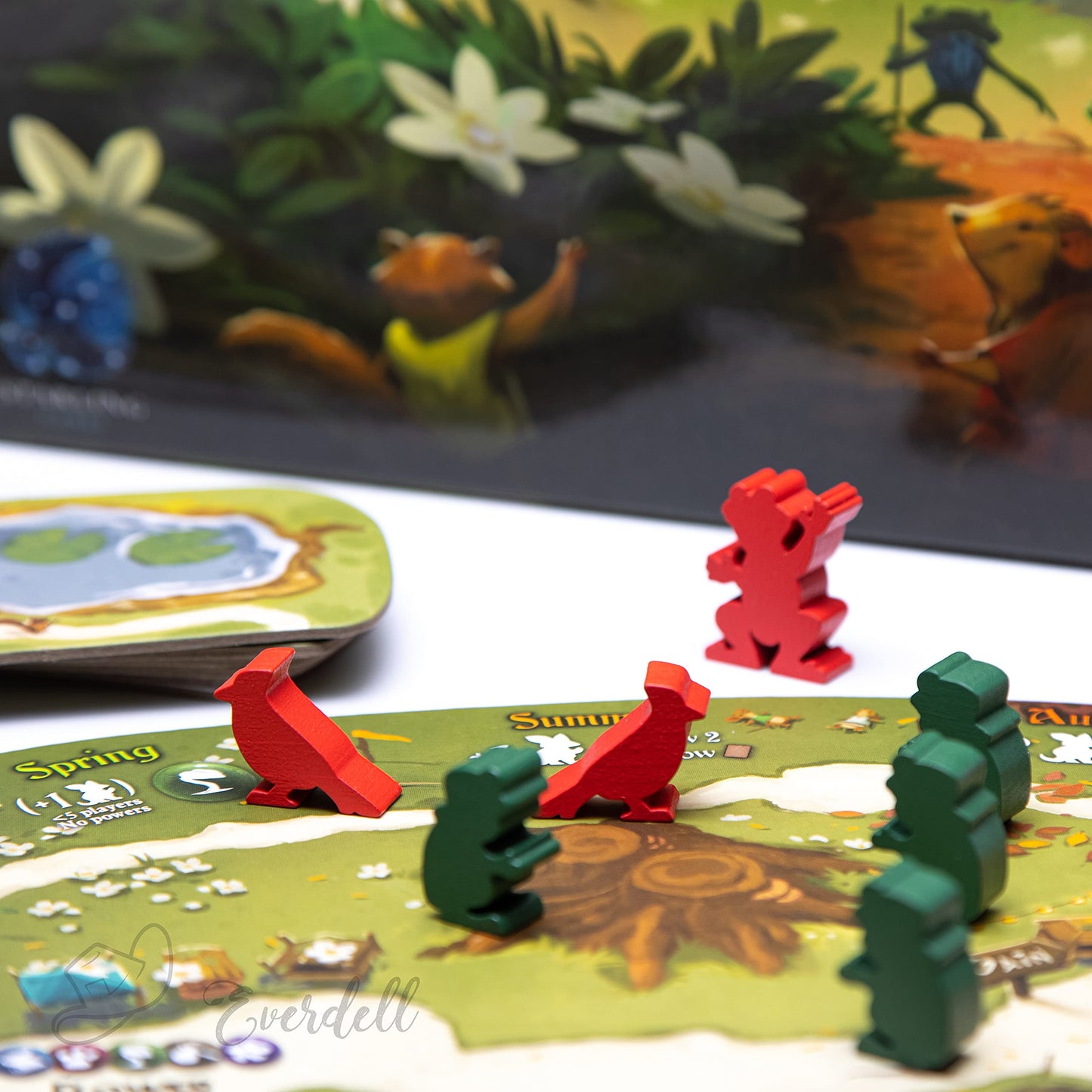 Everdell Bellfaire Expansion – 5–6 Player Add-On with Market Board & Player Powers | Starling Games