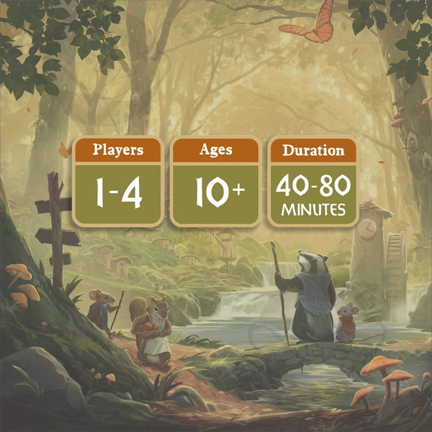 Everdell Bellfaire Expansion – 5–6 Player Add-On with Market Board & Player Powers | Starling Games