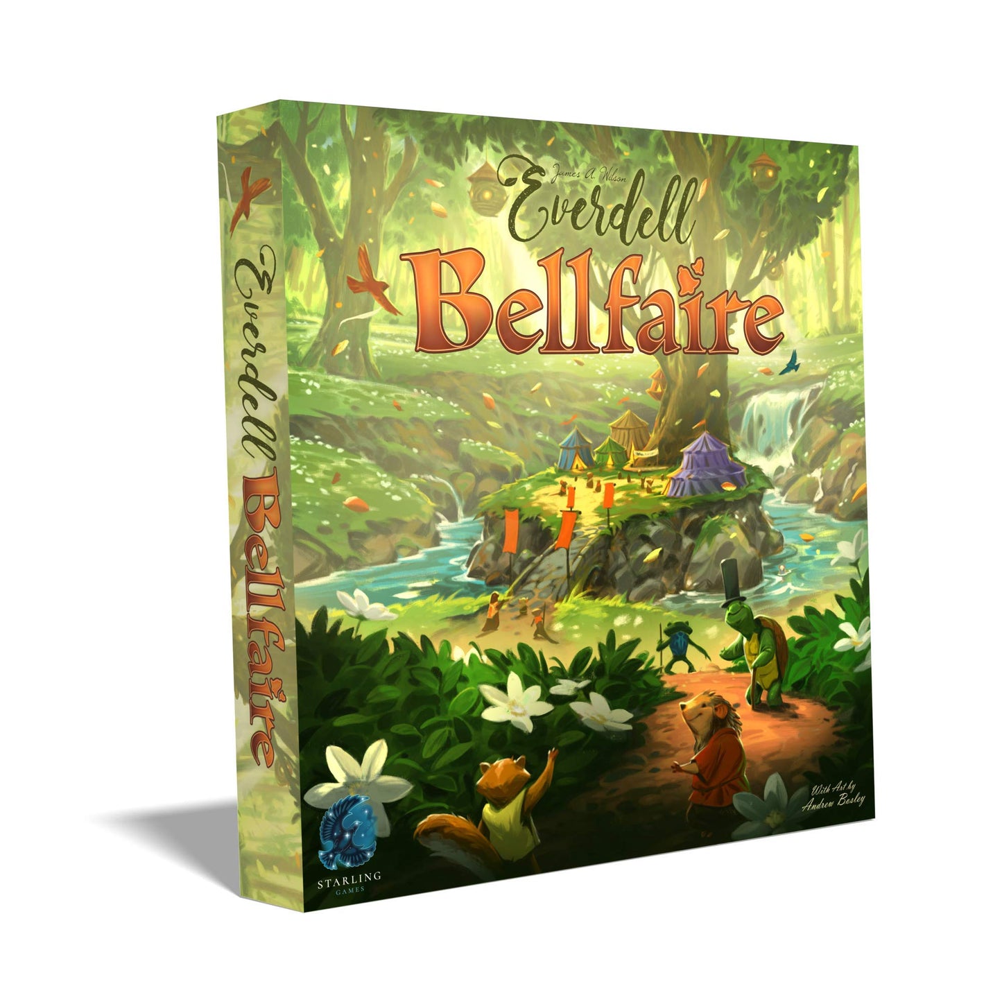 Everdell Bellfaire Expansion – 5–6 Player Add-On with Market Board & Player Powers | Starling Games